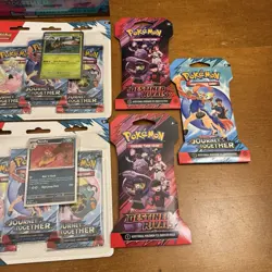 Pokemon Lot Sealed Destined Rivals Journey Together Elite Trainer Box ETB Packs - Image 4