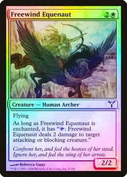 Freewind Equenaut FOIL Dissension NM White Common MAGIC MTG CARD ABUGames - Image 1