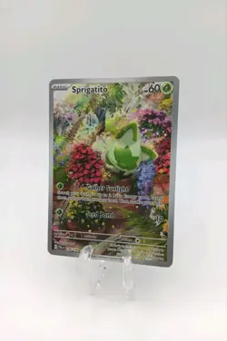 Sprigatito 196/193 Sv02: Paldea Evolved Holo Pokemon Illustration Rare NEAR MINT - Image 2