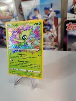 Celebi 009/185 Vivid Voltage Amazing Rare 2020 Pokemon TCG Near Mint - Image 2