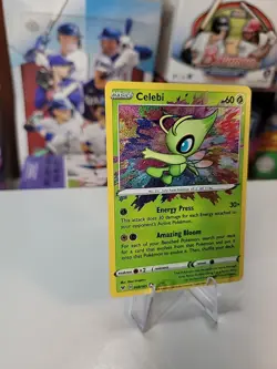 Celebi 009/185 Vivid Voltage Amazing Rare 2020 Pokemon TCG Near Mint - Image 3