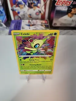 Celebi 009/185 Vivid Voltage Amazing Rare 2020 Pokemon TCG Near Mint - Image 5