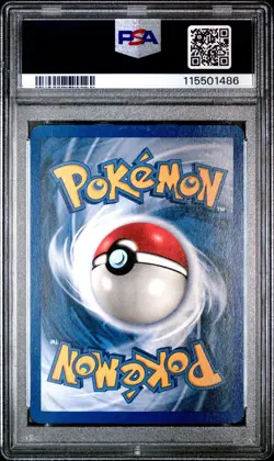 1999 POKEMON BASE SET UNLIMITED 12/102 NINETALES RARE HOLO PSA 7 - Image 2