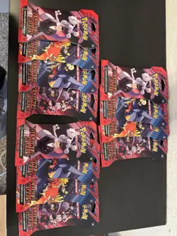 3 Set of (4) Pokemon Destined Rivals Single Sleeved Blister Booster Pack - Image 3