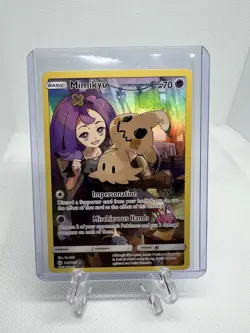 2019 Pokemon TCG Cosmic Eclipse Mimikyu 245/236 Secret Rare NM - Image 1
