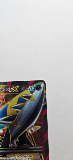 Pokemon M Sharpedo EX XY200a XY Collection Alternate Art Full Art Promo - NM - Image 3
