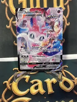 Sylveon VMAX Ultra Rare Pokemon TCG SWSH09: Brilliant Stars Trainer Gallery TG15 - Image 1