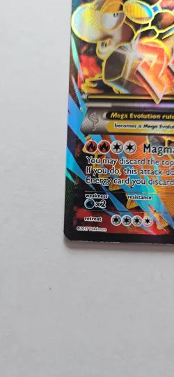 M Camerupt EX XY198a Pokemon Alternate Art Promos NM - Image 4