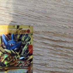 2014 Pokemon XY Furious Fists M Lucario EX Secret Rare 113/111 Holo NM- - Image 3