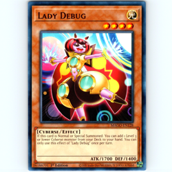 Yugioh Lady Debug MAGO-EN128 1st Edition Gold Foil Rare - NM 💎 - Image 1