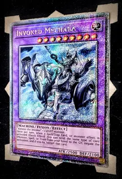 Invoked Mechaba RA04-EN279 Quarter Century Rare 1st Edition Yugioh - Image 1