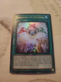 Yugioh - Spellbook of Judgment (Ultra Rare) (1st Edition) - RA01-EN054 P - Image 1