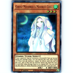 Yugioh Ghost Mourner & Moonlit Chill MP21-EN061 1st Edition Ultra Rare - NM 💎 - Image 1