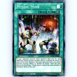 Yugioh Mystic Mine MP20-EN080 1st Edition Secret Rare Holo - NM 💎 - Image 1