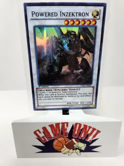 YuGiOh Powered Inzektron LVAL-EN087 1st Edition Super Rare NM - Image 1