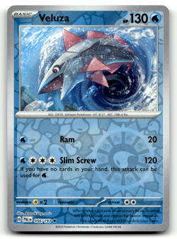 Pokemon TCG - Veluza 056/193 - Reverse Foil - Scarlet & Violet Paldea Evolved - Image 1