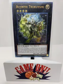 YuGiOh Bujintei Tsukuyomi LVAL-EN054 1st Edition Ultimate Rare NM - Image 1