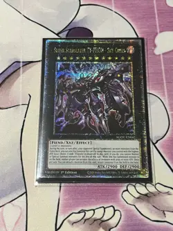 Yugioh! NM Super Starslayer TY-PHON - Sky Crisis AGOV-EN042 Quarter Century Rare - Image 1