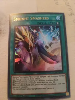 Yugioh! Spright Smashers - BLMR-EN098 - Ultra Rare - 1st Edition Near Mint - Image 1