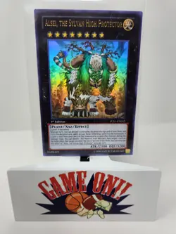 YuGiOh Alsei, the Sylvan High Protection LVAL-EN052 1st Edition Ultra Rare LP - Image 1