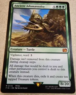 Ancient Adamantoise - #172 Regular - Final Fantasy - Mtg - Image 1