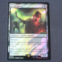 Feral Ghoul (Surge Foil) 572 MTG Fallout (PIP) Rare NM - Image 1