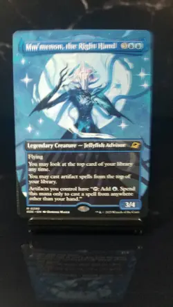 Mm'menon, the Right Hand (Borderless) Non-Foil x1 # - Edge of Eternities (EOE) - Image 1