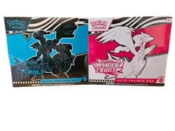 SET OF Pokemon Black Bolt & White Flare Elite Trainer Box ETB 2 FACTORY SEALED - Image 1