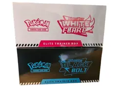 SET OF Pokemon Black Bolt & White Flare Elite Trainer Box ETB 2 FACTORY SEALED - Image 5