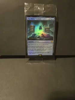 MTG Final Fantasy - The Water Crystal Prerelease Promo Stamp FF - Sealed - Image 1