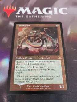 Mtg. 3x Triskelion. Foil Retro Frame. Dominaria Remastered. Pack Fresh - Image 1