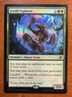 1x Icetill Explorer FOIL MTG Edge Of Eternities NM-M 0192 - Image 1