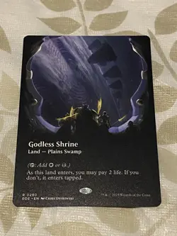 Godless Shrine - Borderless - Edge of Eternities - Magic the Gathering - Image 1