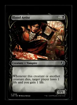 BLOOD ARTIST (SHOWCASE) Innistrad Remastered #326 INR(NM+)(MTG) - Image 1