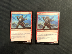 2x Goblin Warchief Dominaria Regular NM/VLP - Image 1