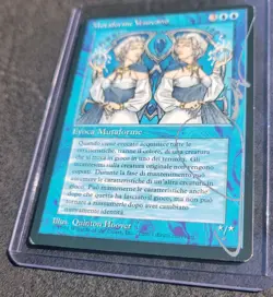 Vesuvan Doppelganger Italian FBB 4th Edition - NM SIGNED Quinton Hoover MtG 1994 - Image 2