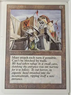 Juggernaut - Revised Edition Core Set - Magic the Gathering MTG Nice! - Image 1
