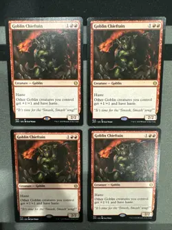 Goblin Chieftain X4 Jumpstart Mtg Lot Nm Near Mint - Image 1