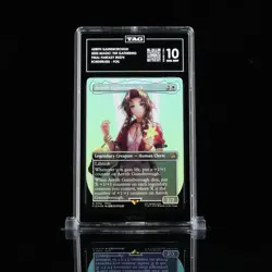 TAG 10 AERITH GAINSBOROUGH 2025 MTG FINAL FANTASY #0374 BORDERLESS FOIL - Image 1