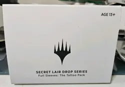 MTG Secret Lair Full Sleeves The Tattoo Pack NEW FACTORY SEALED - Image 1
