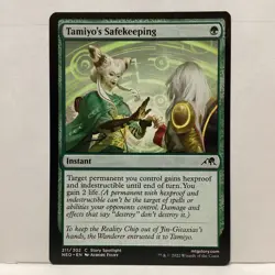 MTG Tamiyo's Safekeeping Magic: The Gathering Kamigawa: Neon Dynasty #211 - Image 1
