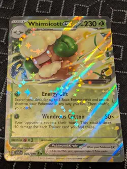 Whimsicott ex 5/86 - White Flare - Mint - Near Mint - Pokemon TCG - Image 1