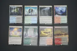 Magic The Gathering MTG Rare Lands Lot of 34 Cards - Image 4