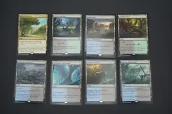 Magic The Gathering MTG Rare Lands Lot of 34 Cards - Image 5