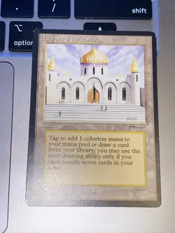 Library Of Alexandria X1 Mtg Arabian Nights Lp Gorgeous!!! - Image 1