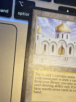 Library Of Alexandria X1 Mtg Arabian Nights Lp Gorgeous!!! - Image 4
