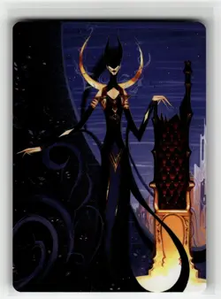 ASHIOK, WICKED MANIPULATOR ART CARD (57/81 Wilds of Eldraine #57 AWOE(NM+)(MTG) - Image 1