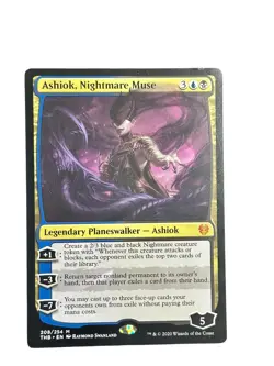 MTG Ashiok, Nightmare Muse THB #208/254 - Image 1