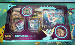 Pokemon TCG Eeveelution Vmax Premium Collection Vaporeon Flareon Jolteon Set - Image 2