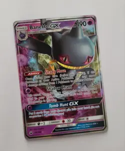 Pokemon Banette GX 66/168 Holo Celestial Storm Ultra Rare Full Art TCG Card 2018 - Image 1